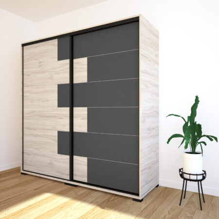 ÚJ TERMÉK! Stone  tolóajtós gardrób