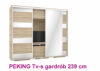 Peking Tv-s tolóajtós gardrób Új TERMÉK