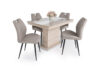 Flóra Plusz asztal Nelly székkel étkező garnitúra